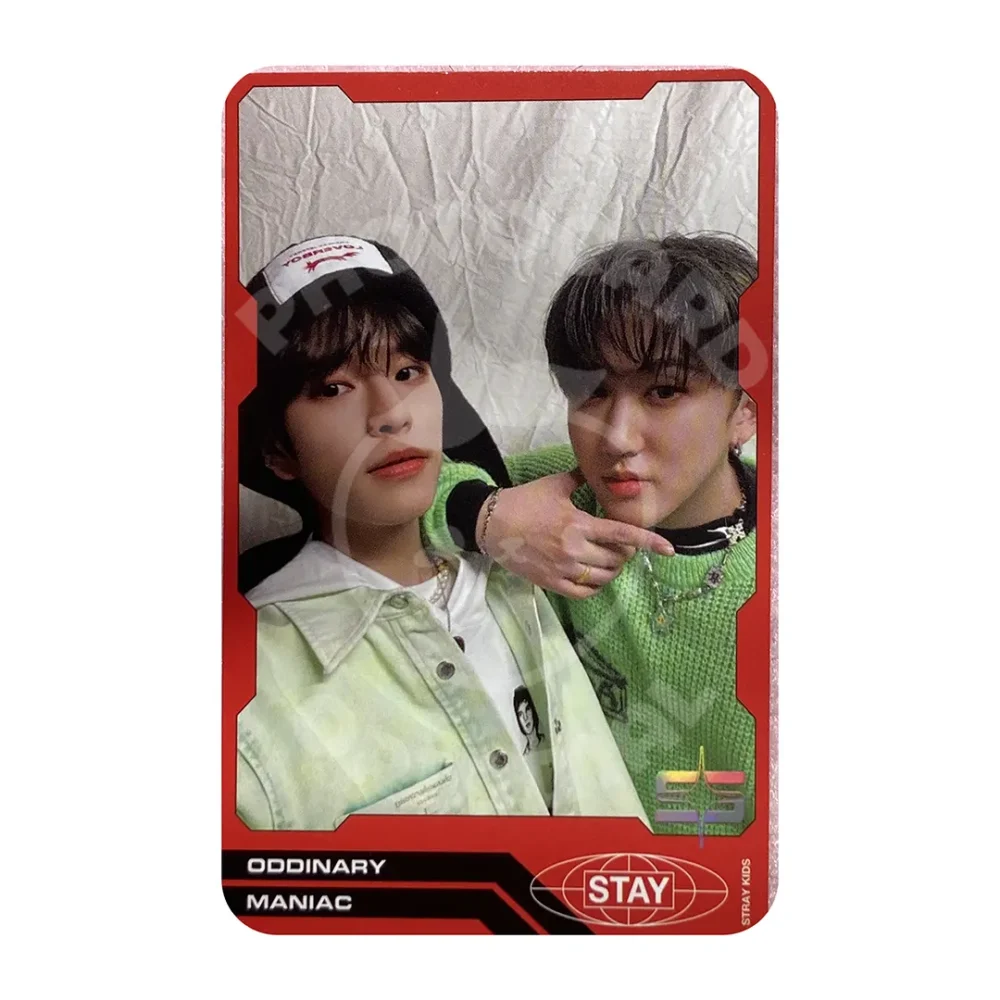 Photocard Stray Kids | Oddinary Unit Mask Off [Seungmin & Changbin]