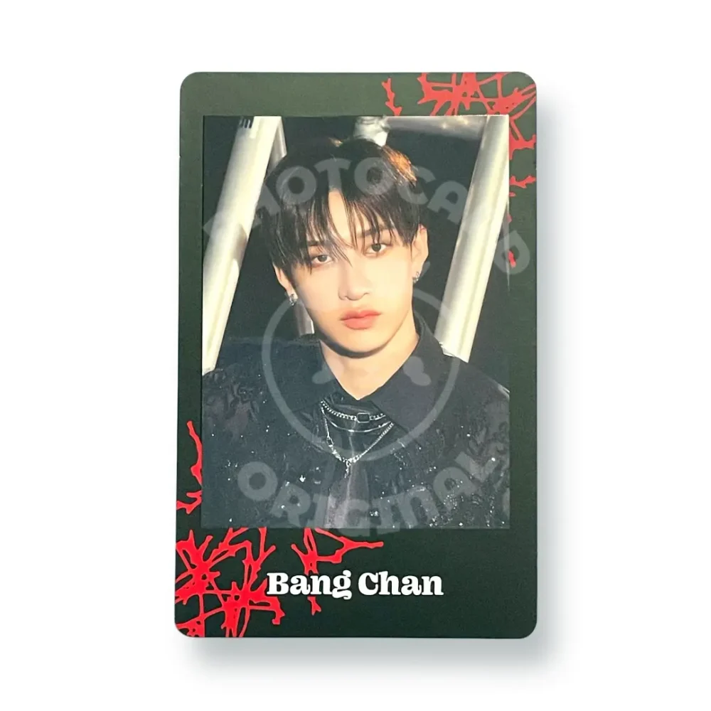 Photocard Stray Kids | Bang Chan | Stray Kids World Tour dominATE JAPAN