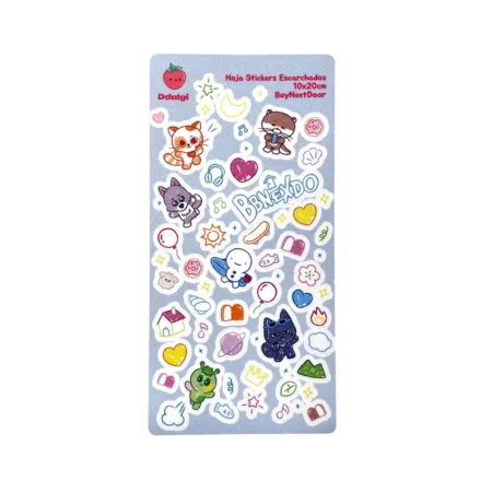 Hoja de stickers BoyNextDoor| Bbnexdo
