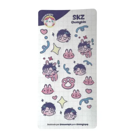 Hoja de stickers Stray Kids | Changbin