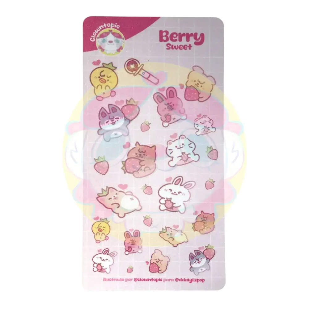 Hoja de stickers | Skzoo Berry Sweet