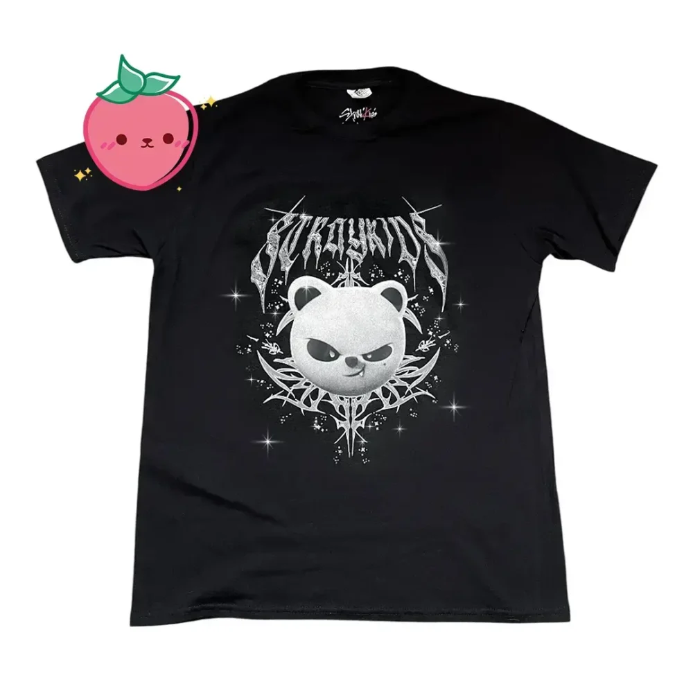 Camiseta Stray Kids | Evil Skzoo Jiniret - Brillos en pedrería