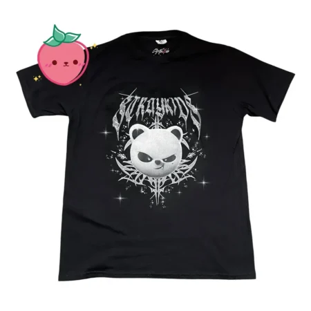 Camiseta Stray Kids | Evil Skzoo Jiniret - Brillos en pedrería