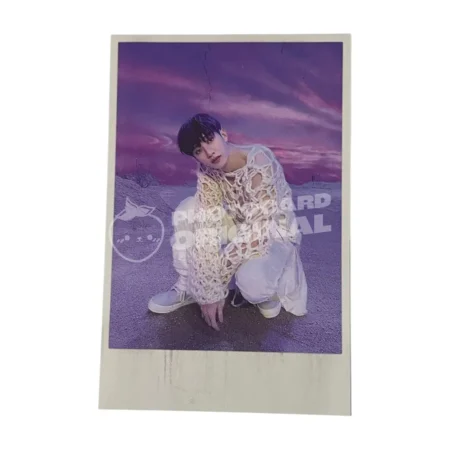Photocard Stray Kids | Bang Chan | Rock Star Polaroid