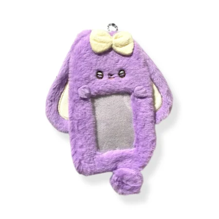 Cardholder Peluche | Conejito Lila