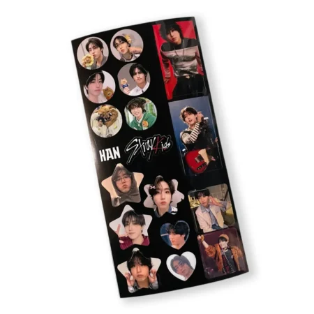Hoja de Stickers Stray Kids | Han