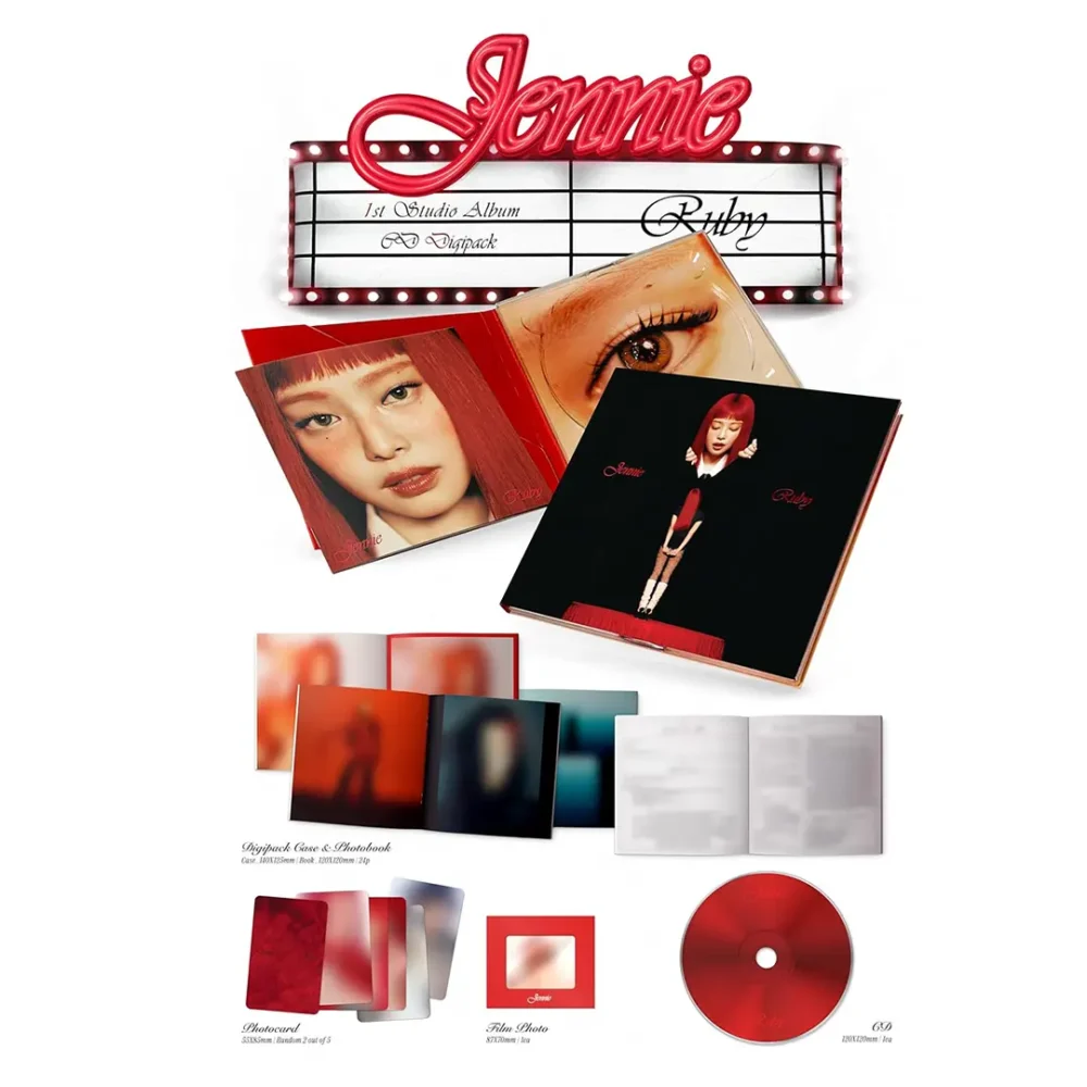 Jennie [Blackpink] - Ruby | Digipack - Imagen 2
