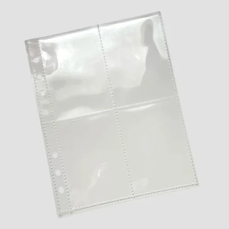 Hojas para Binder A5 | Doble Cara - 80 Bolsillos