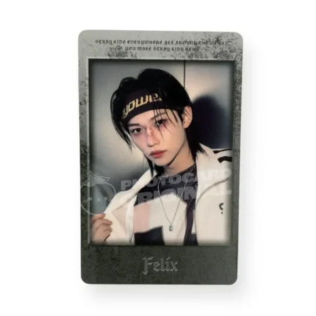 Photocard Stray Kids | Felix | World Tour dominATE JAPAN Stadium