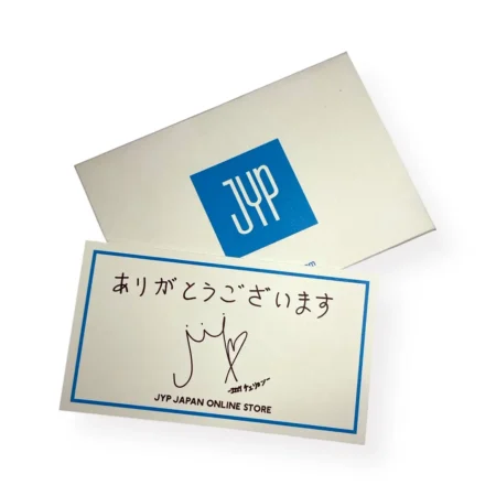 Tarjeta de agradecimiento JYP | Itzy Chaeryeong