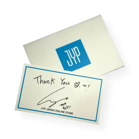 Tarjeta de agradecimiento JYP | Twice Chaeyoung