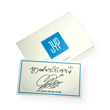Tarjeta de agradecimiento JYP | Twice Sana