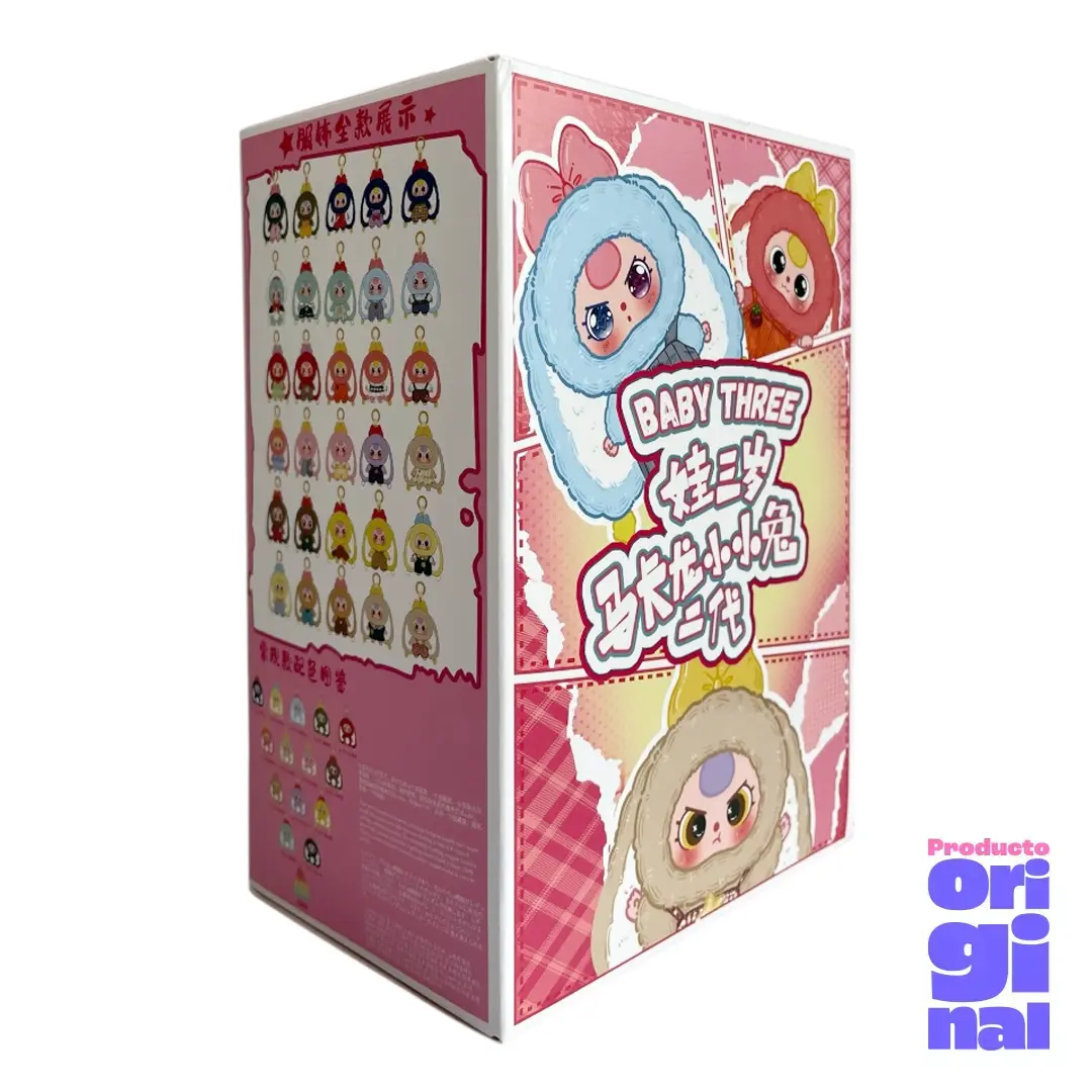 Baby Three V2 Rabbit Macaron Cute Bunny Plush Series Blind Box