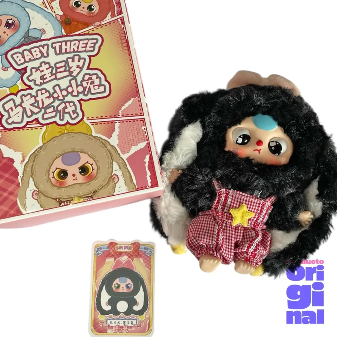 Baby Three V2 Rabbit Macaron Cute Bunny Plush Series Blind Box - Imagen 3