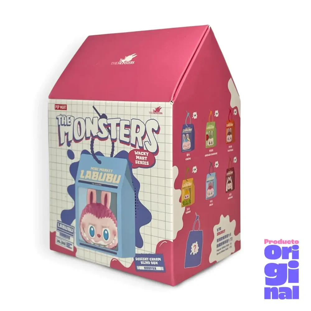 Blind Box [Caja Sorpresa] | Labubu The Monsters Wacky Mart Series - Pinch Pendant