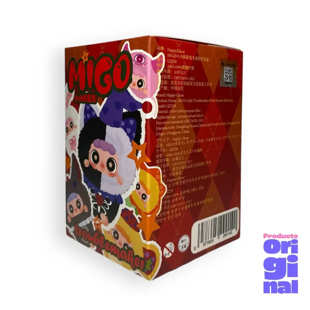 Blind Box [Caja Abierta] | Migo Little Troublemaker Series Plush Pendant - Imagen 3