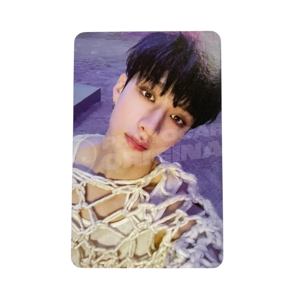 Photocard Stray Kids | Bang Chan | RockStar Postcard Ver.