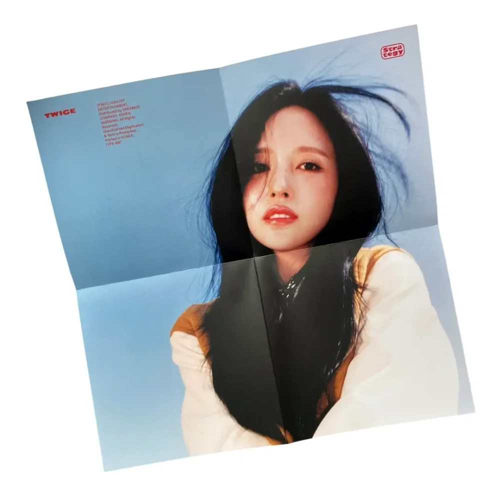 Twice | Folded Poster Strategy Mina