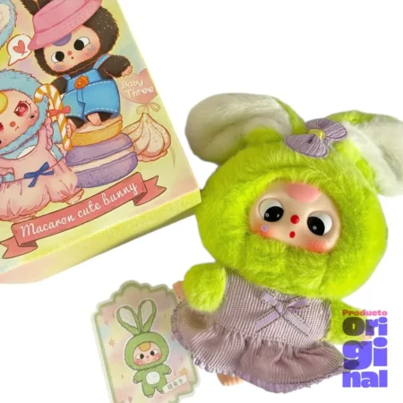 Baby Three Rabbit Macaron Cute Bunny Plush Series Blind Box [Caja Abierta]