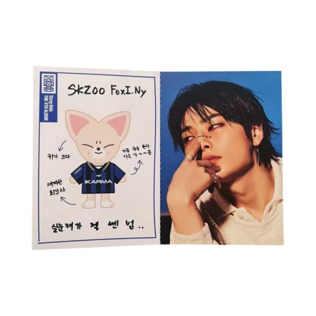 Stray Kids Karma (Skzoo ver.)| I. N | Skzoo Profile Card