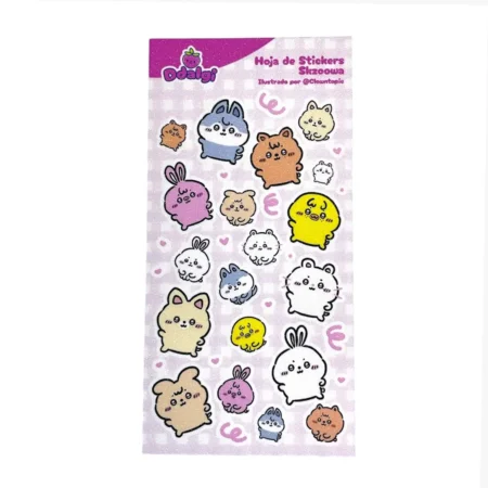 Hoja de stickers Stray Kids | Skzoowaa