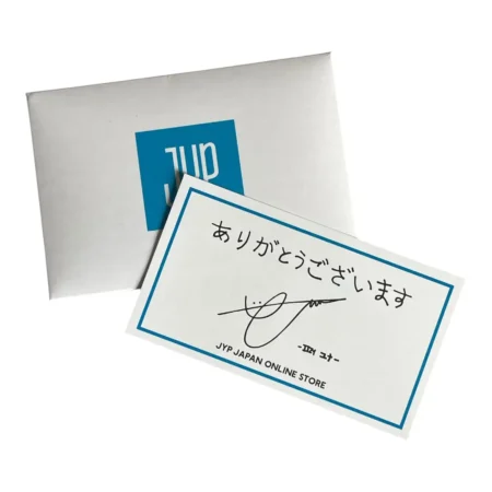 Tarjeta de agradecimiento JYP | Itzy Yuna