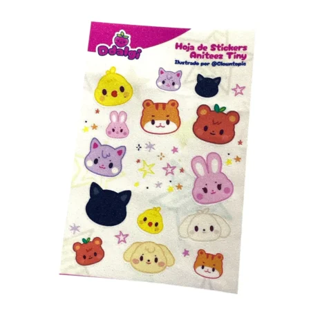 Hoja de stickers Ateez | Aniteez Tiny