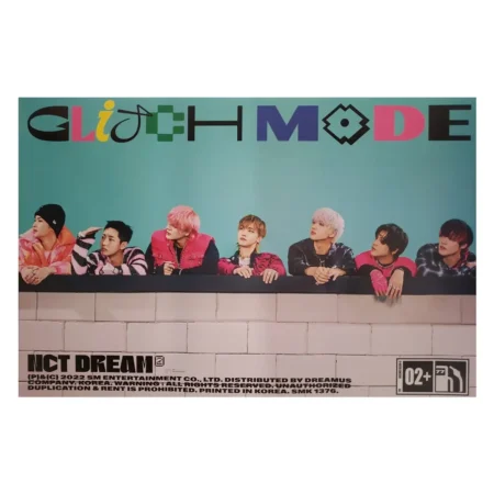 NCT Dream Poster | Glitch Mode