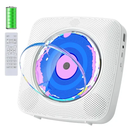 Reproductor de CD Portátil Bluetooth