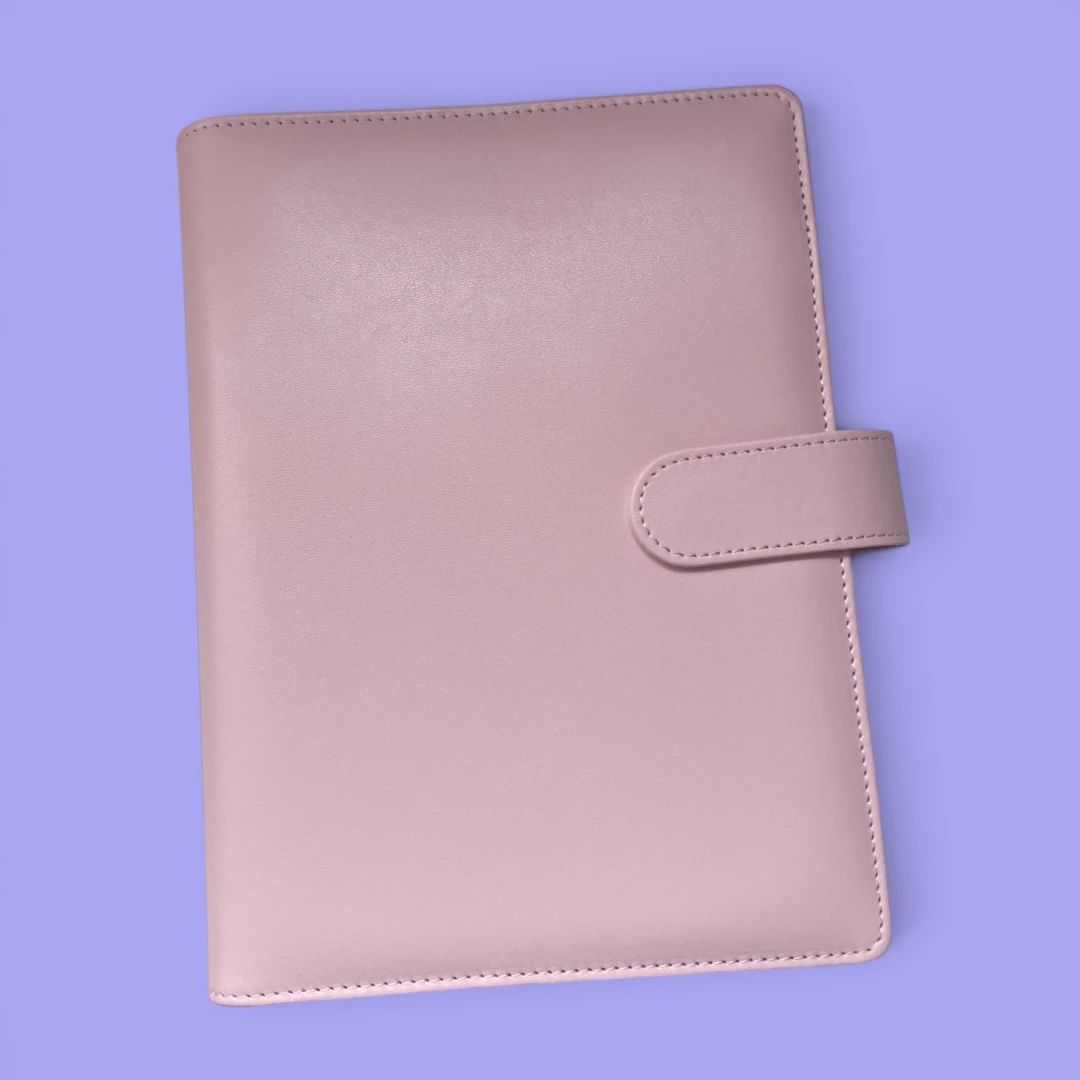 Binder Macaron A5 | Rosado (+ 10 hojas doble cara) - Imagen 2