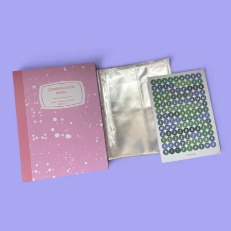 Binder Tapa Dura A5 | Rosado (+ 10 hojas doble cara)