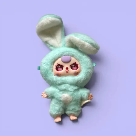 Baby Three Rabbit Macaron Cute Bunny Plush Series