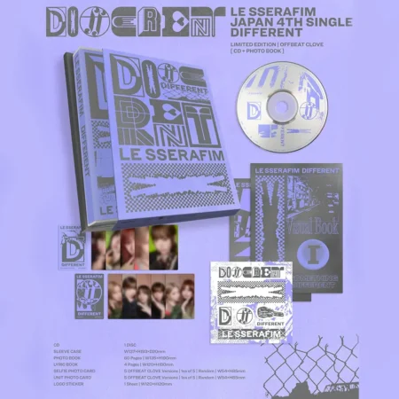 Le Sserafim | Different | Limited Edition Offbeat Clove