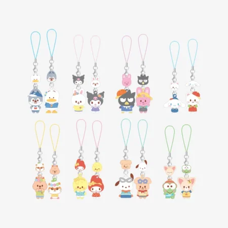 [PRE-VENTA] Stray Kids - Skzoo x Sanrio Characters - Mini Figure Couple Keyring