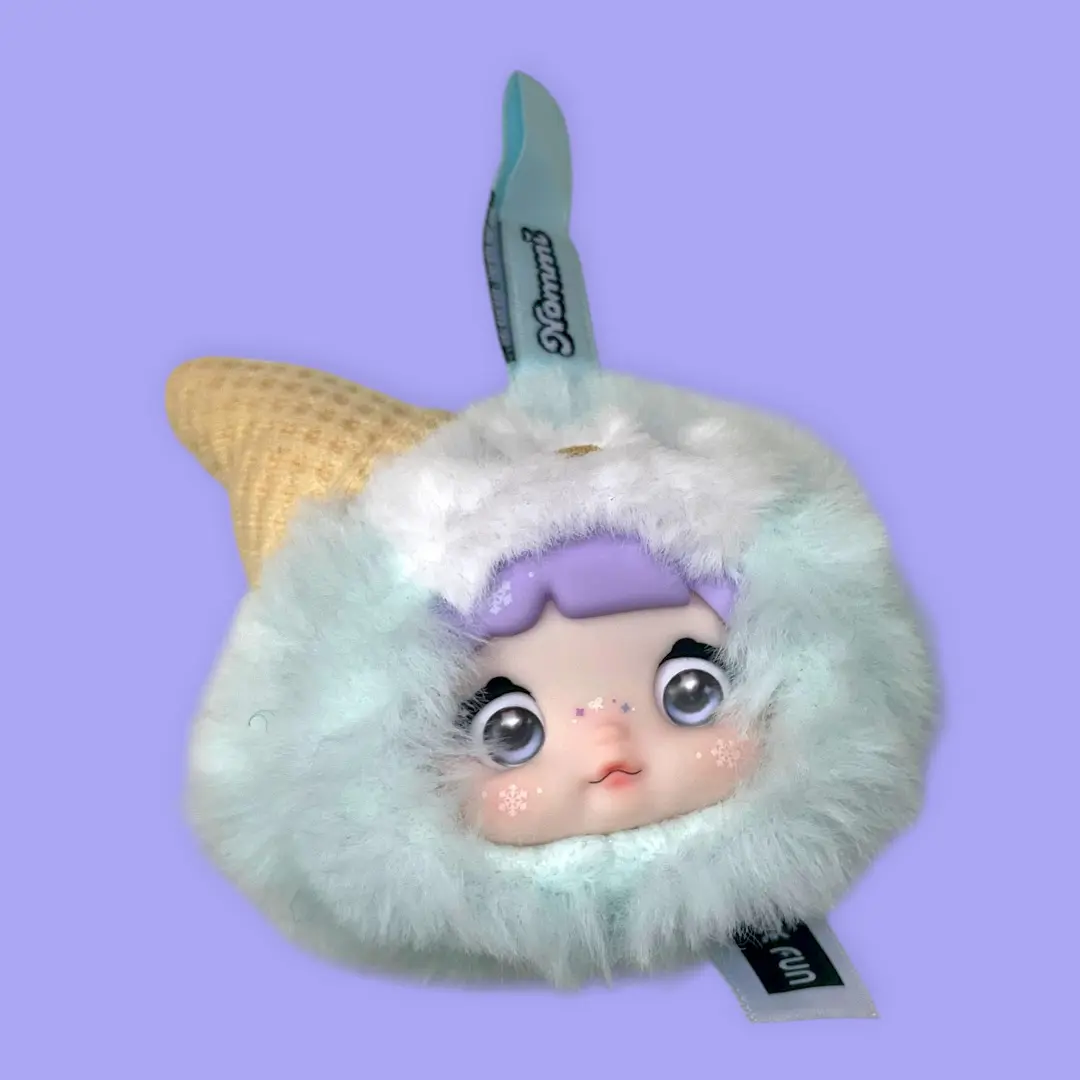 NOMMI 100% Sweetness Mini Plush Pendant | Penguin Smoothy
