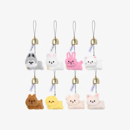 [PRE-VENTA] Stray Kids Run It | Skzoo Plush Door Bell Keyring