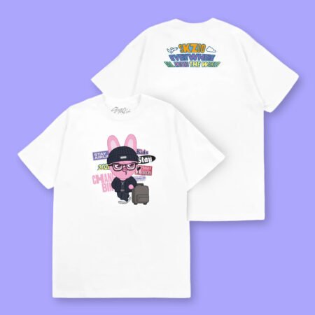 Camiseta Fanmade SKZOO Everywhere All Around The World | Changbin [Preventa]