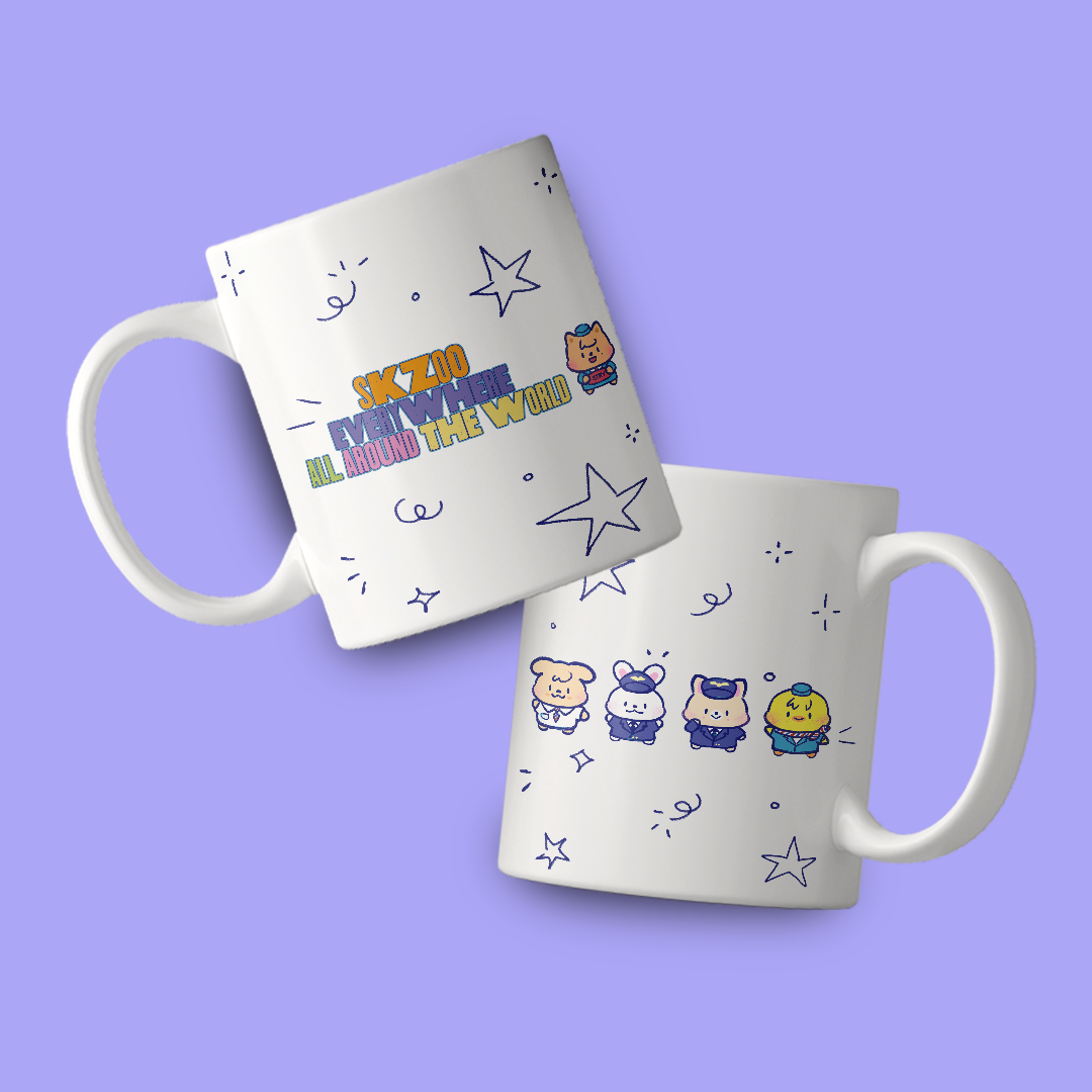 Mug SKZOO Everywhere All Around The World | Aeropuerto Ver.