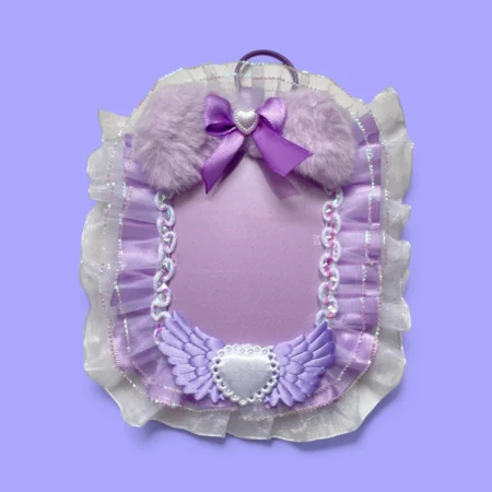 Toploader Decorado | Encaje Lila
