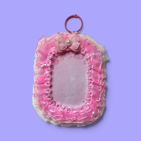 Toploader Decorado | Encaje Rosado