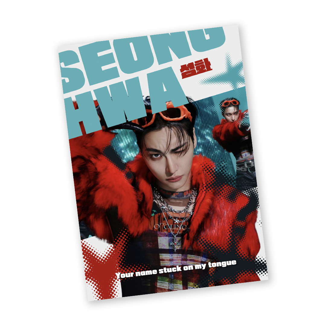 Poster Ateez | Seonghwa